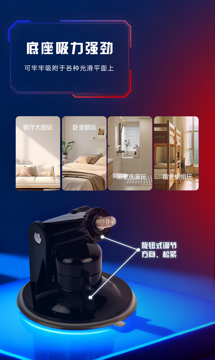 琦莎 便携式幻爱炮机 双冲层液态硅胶伸缩宝剑（外贸款）