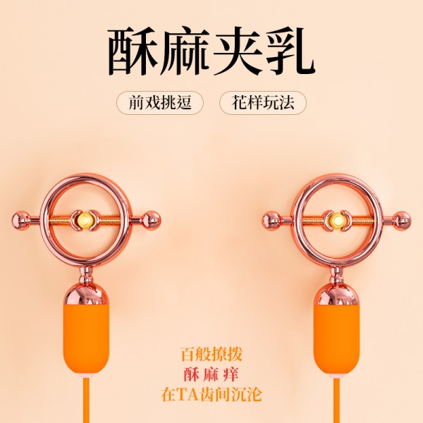 斯汉德 forbidden lock夹夹乐 酥麻乳夹sm
