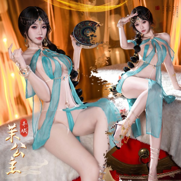 霏慕 曼姿霓裳西域舞姬套装zy41